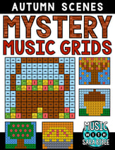 Autumn Mystery Music Grids - Bundle Digital Resources